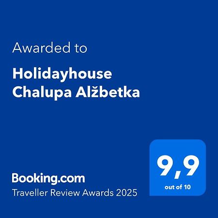 Holidayhouse Chalupa Alzbetka Vazec Exterior photo